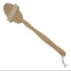 17 Inches Natural Wood Bristle Bath Shower Body Back Brush with Detachable Long Handle (1) view 2