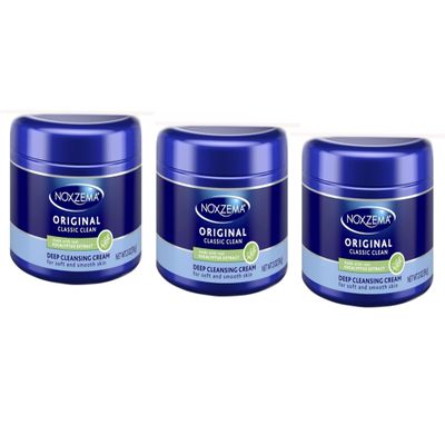 Noxzema The Original Deep Cleansing Cream Travel Size 2 Oz (Pack of 3)