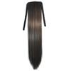 Simpleyourstyle 1pc 29colors Straight Long 55cm 21.6inch Wrap Ponytail Wig Clip in Hair Extensions Black Blue Red Light Brown Blonde U Pick (44) view 1
