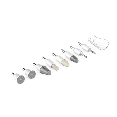 Pure Enrichment PureNails Luxe 9-Piece Replacement Nail Drill Set