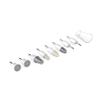 Pure Enrichment PureNails Luxe 9-Piece Replacement Nail Drill Set view 1