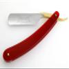 Cut Throat Shaving Razor, Fixed Blade Straight Shaving Razor - Most Classier Razor on Amazon + Leather Pouch (Golden) view 3