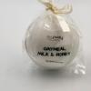 3 Oatmeal Milk and Honey Luxury Bath Bomb Fizzies, Made with Shea, Mango and Cocoa Butter, Ultra Moisturizing, Great for Dry Skin, view 2