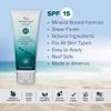 Absolutely Natural - SPF 15 Mineral Sunscreen - Broad Spectrum Water Resistant Moisturizer Lotion For Body & Face - With Non-Nano Zinc Oxide, Vitamin E, & Antioxidants - Made in USA, 3 Oz view 3
