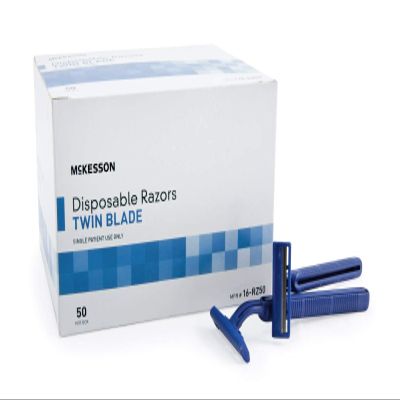 Razor Twin Blade Disp 50Ea/Bx