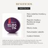 SALERM - Hair Wax - Pro Line Matt Clay 02-125 ml - for Medium and Long Hair - Medium and Flexible Hold - Long-Lasting - Matte Finish - Hair Texturizer - Nourishes and Hydrates view 3