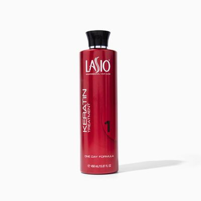 Lasio Keratin One Day Treatment Frizz Elimination, Smoothing & Strengthening keratin hair treatment | Reduce 100% OF Frizz | Professional Salon Grade Formula | 15.87 FL oz