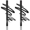 BaeBlu Natural Eyeliner Pencil, Black (Pack of 2) - Hypoallergenic, Water & Smudge Proof Eyeliner for Sharp Lines and Defined Eyes - Long-Lasting & Organic with Jojoba & Castor Oil for Sensitive Eyes view 1