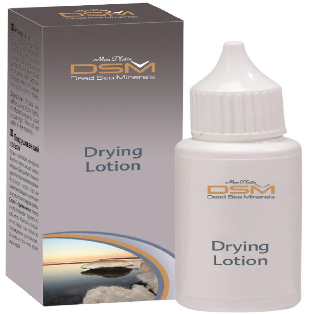 Mon Platin, DSM, Dead Sea Minerals, Drying Lotion, 1.01fl.oz/30ml