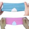 Makhry 2 Pairs Moisturizing Silicone Gel Heel Socks for Dry Hard Cracked Skin Open Toe Comfy Recovery Socks Day Night Care(Pink&Blue) view 3