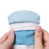 Makhry 2 Pairs Moisturizing Silicone Gel Heel Socks for Dry Hard Cracked Skin Open Toe Comfy Recovery Socks Day Night Care(Pink&Blue) view 4