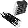 500Pcs/Set Disposable Lip Brushes Make Up Brush Lipstick Lip Gloss Wands Applicator Tool Makeup Beauty Tool Kits (Black) view 1