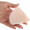 3-Pack Powder Puffs For Face Makeup, Made of Cotton Velour in Triangle Wedge Shape Designed for Contouring, Under Eyes and Corners view 2