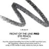 LORAC Front Line PRO Waterproof Eyeliner Pencil, Charcoal | Long Lasting| Makeup Pencil Sharpener | High-Precision view 3